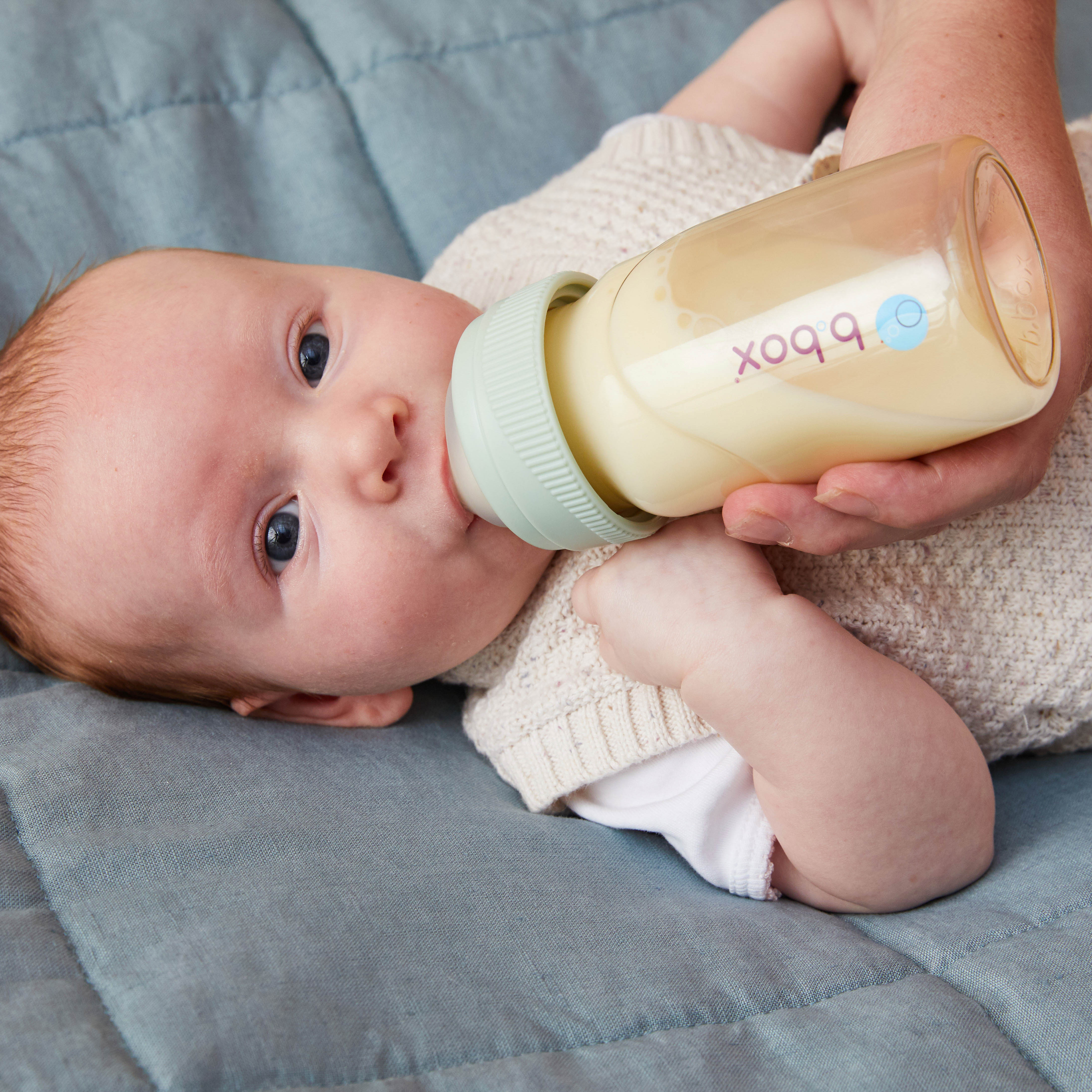 B.Box Butelka PPSU 180ml Sage Antykolkowa 0+ | Fabryka Wafelków