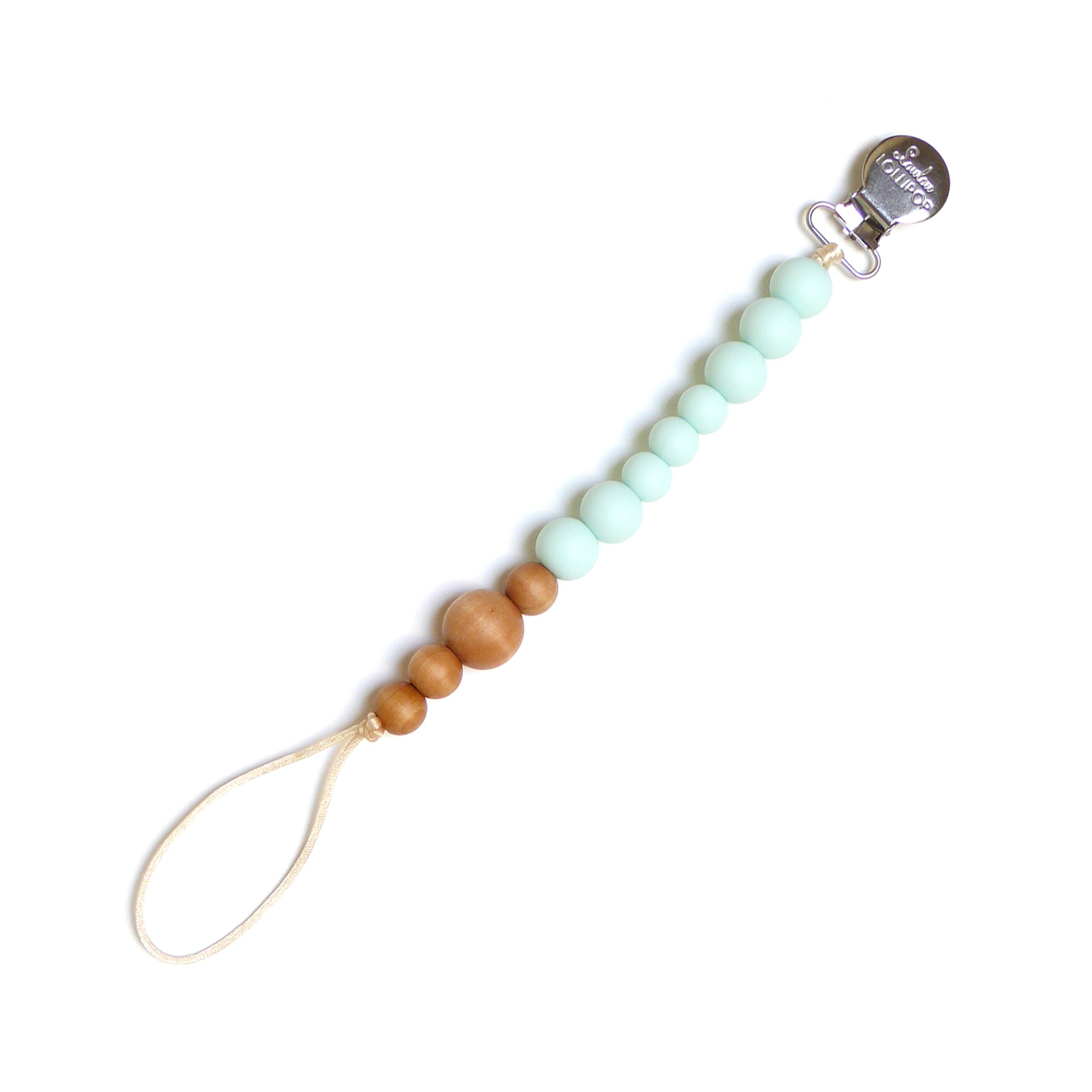 LouLou Lollipop Zawieszka Color Block Mint 25cm 0+