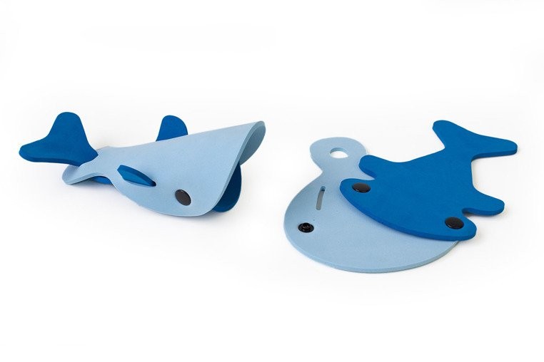 Quut Piankowe Puzzle 3D Quutopia Wieloryby 3+ lat