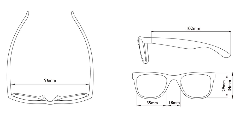 Real Shades Okulary PRZECIWSŁONECZNE Surf Białe 0-3 lat