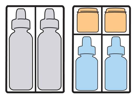Torba na butelki i słoiczki - Akcesoria dla mamy