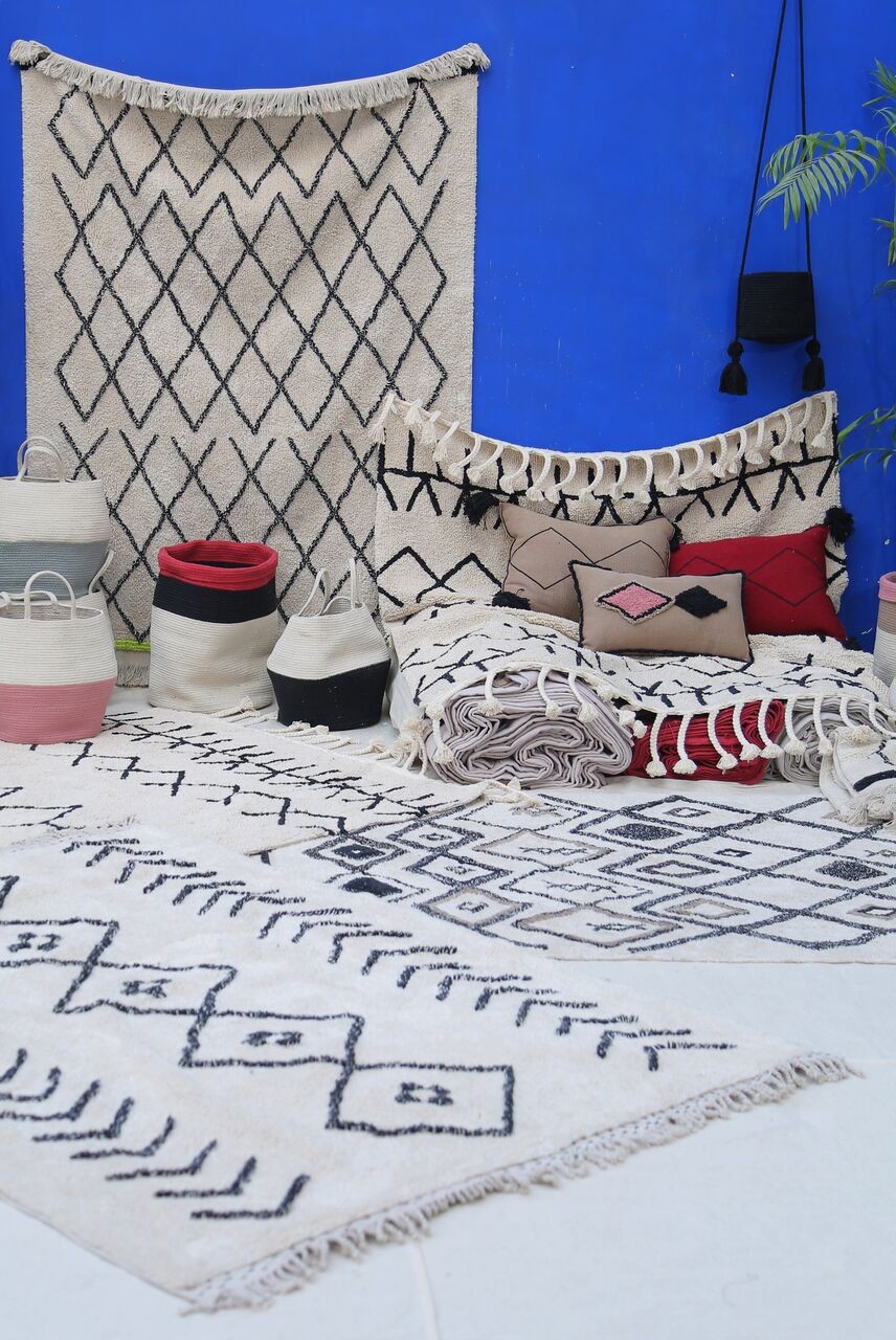 Lorena Canals, kosz ZOCO BLACK/NATURAL