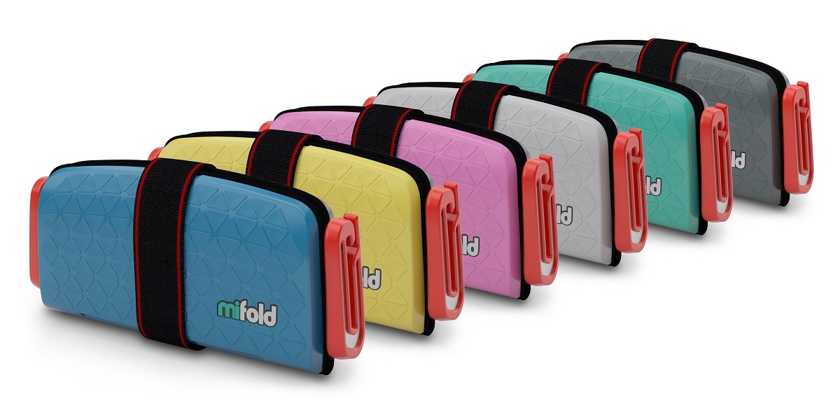 Mifold Kompaktowe Siedzisko Samochodowe Zielone 4+ lat