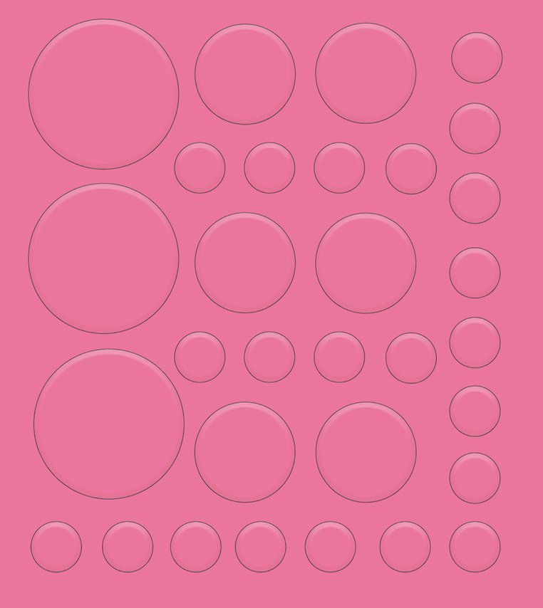 Janod Zestaw kreatywny Okrągłe naklejki Wiosna 3+