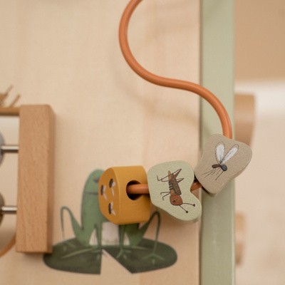 Little Dutch, Drewniany pchacz chodzik edukacyjny Little Goose