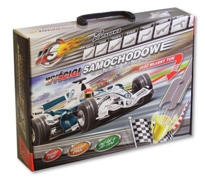 Gra wyścigi samochodowe 3+ | Edukacyjna