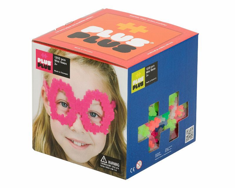 Plus-Plus Klocki Mini Neon 1200 szt 3+