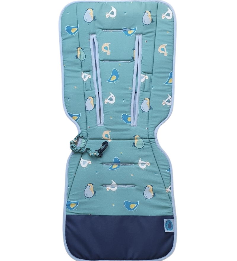 Pink no more Wkładka do wózka Crazy Birds