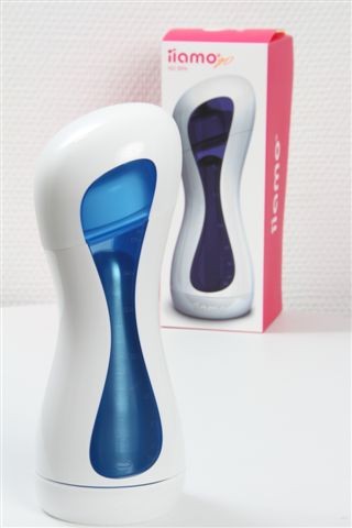 iiamo go Samopodgrzewająca Butelka Biało-Niebieska