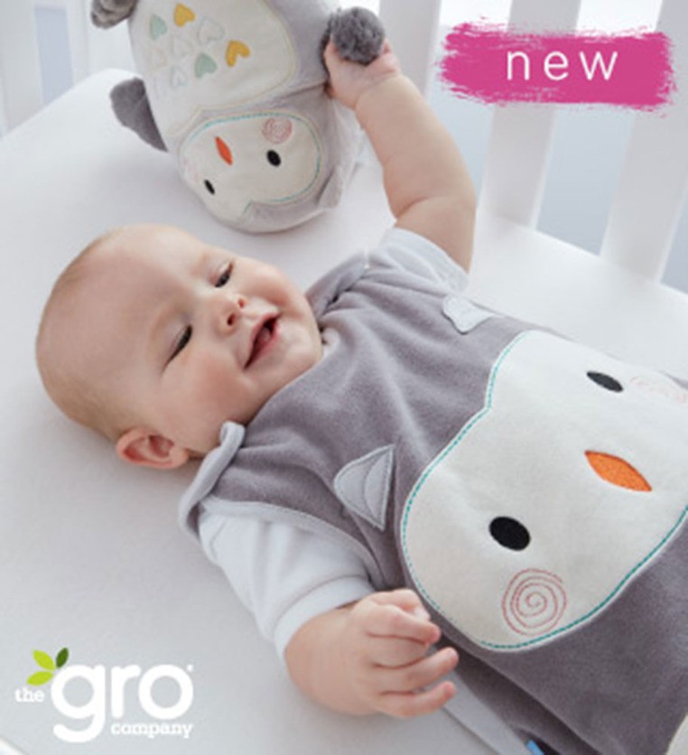 Gro Company Śpiworek Grobag Ollie The Owl 2,5 tog 0-6 m-cy