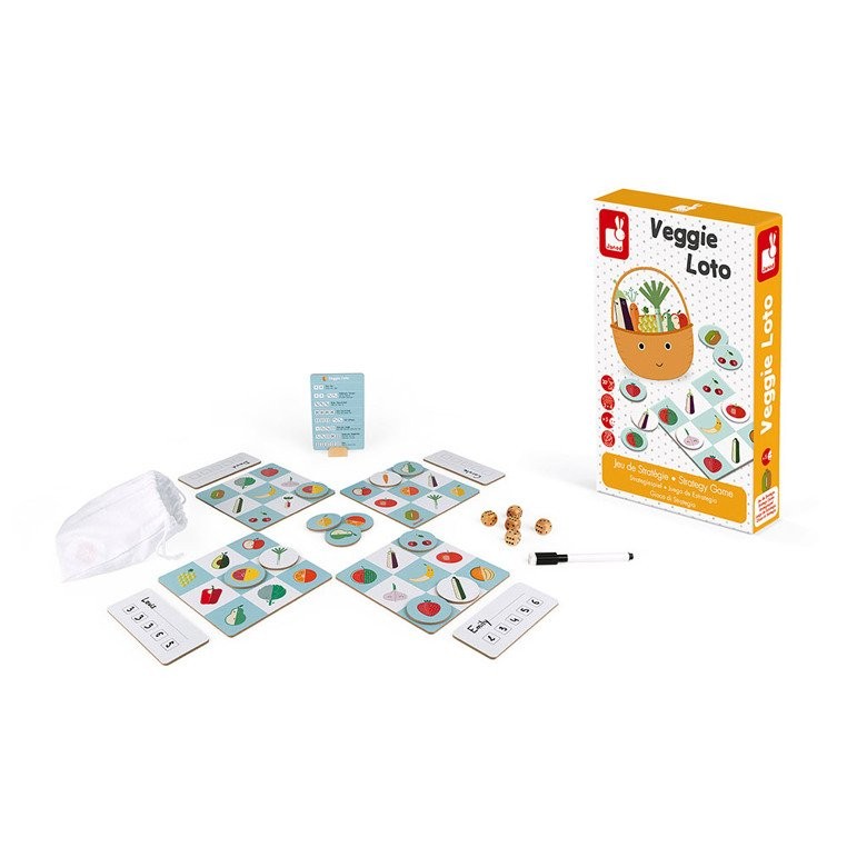 Janod Gra strategiczna Warzywna loteria 5+ lat