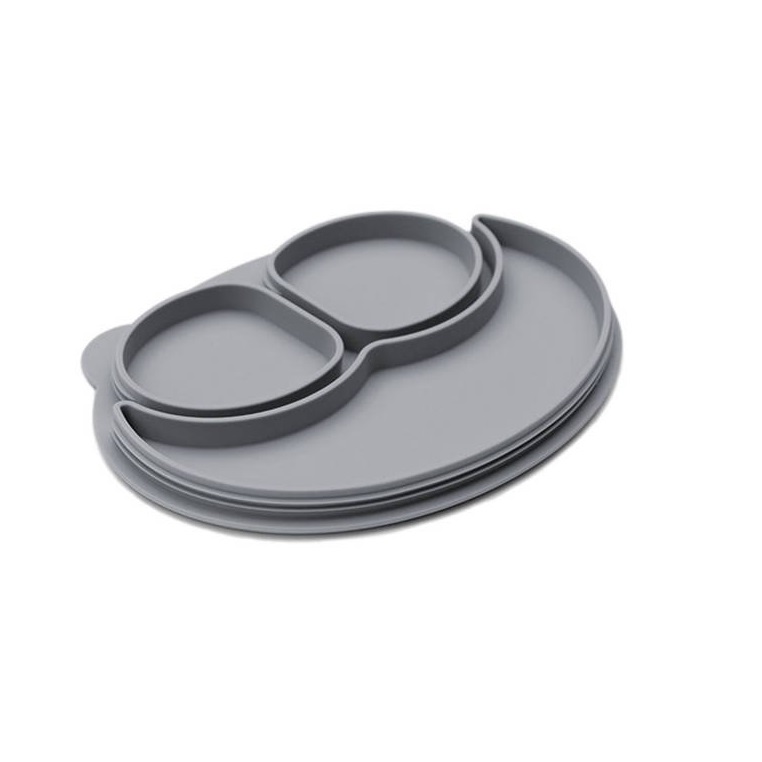 EZPZ Silikonowa Pokrywka Mini Mat szara 6m+