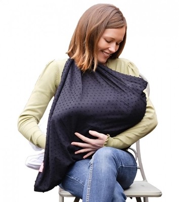 Mama Designs Chusta do Karmienia Grey 100% Bawełna