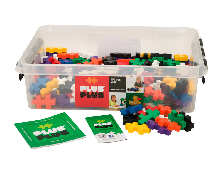 Plus-Plus Big Basic Klocki 200el 1+