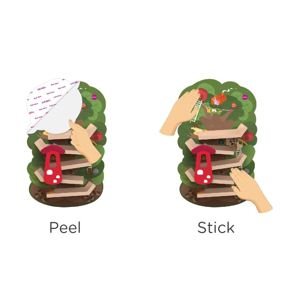 Oribel Gąsienica VertiPlay Zabawka Edukacyjna 12m+