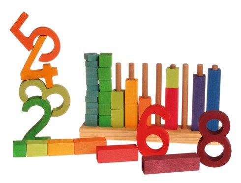 Grimm's Klocki do Liczenia 36el 3+