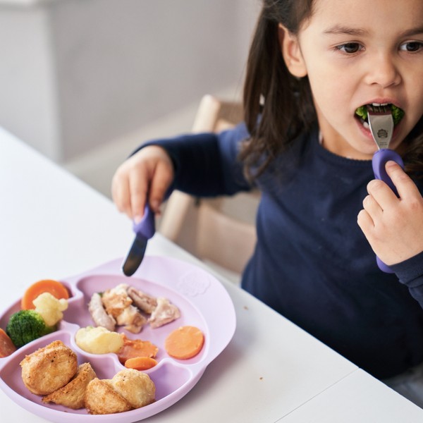 Nana's Manners Talerz Silikonowy Przyssawka 1+