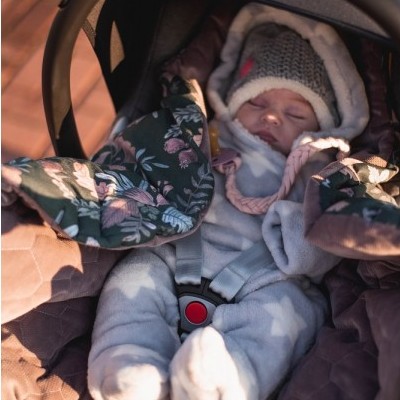 Makaszka Otulacz do fotelika Tropical Vibes 0+