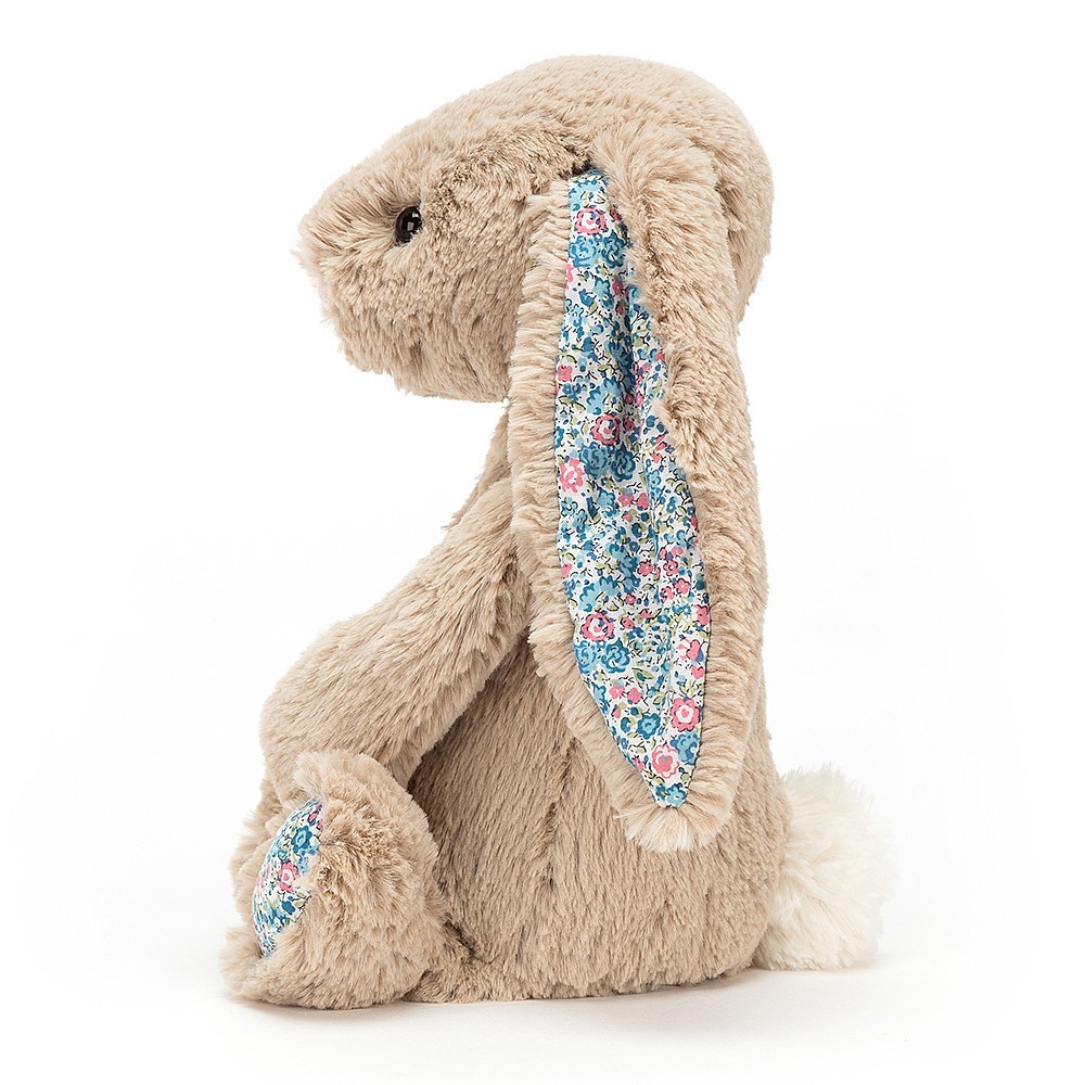 Jellycat Królik Beżowy Kolorowe Uszy 18cm