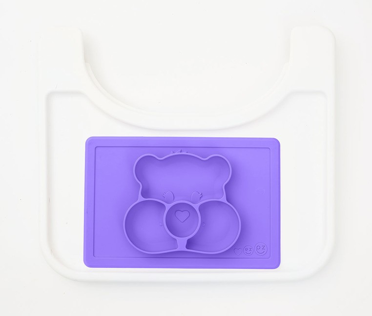 EZPZ Talerzyk z podkładką 2w1 Care Bears™ Mat 4+ miesiące