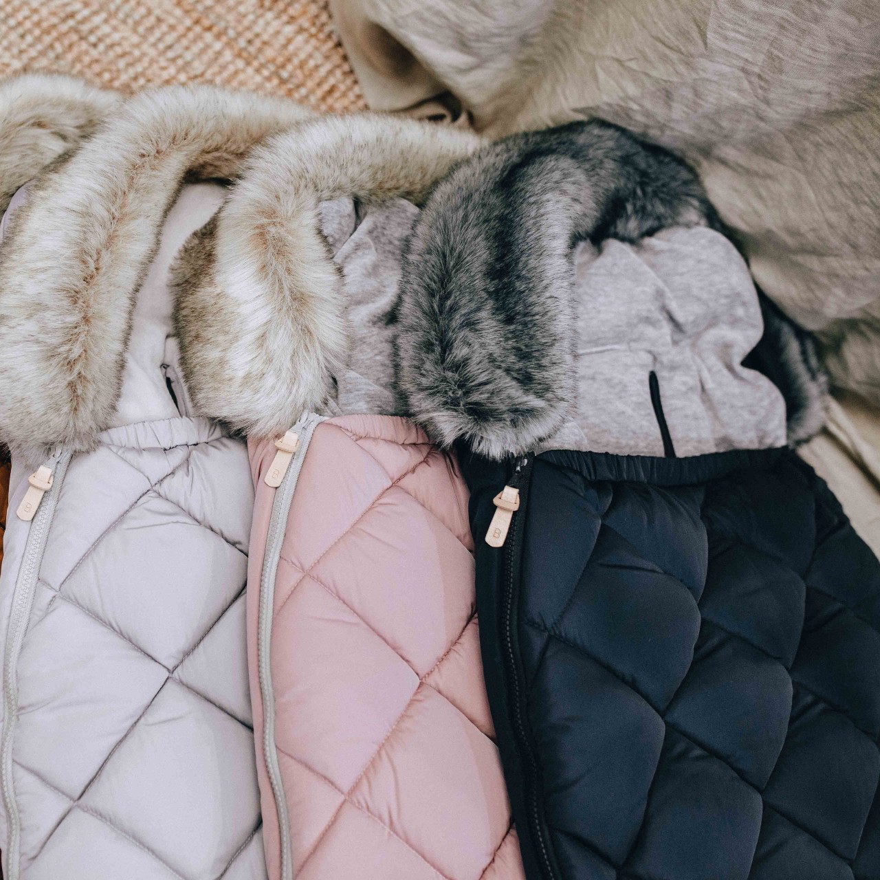 Śpiworek do wózka Beztroska M 5-24m - Jasno Szary