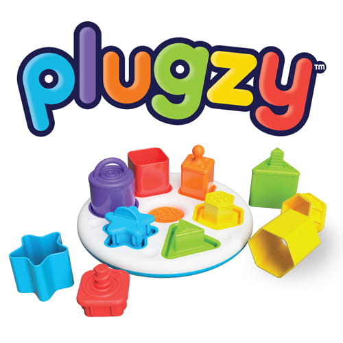 Fat Brain Toy Sorter Kształtów Plugzy 12m+