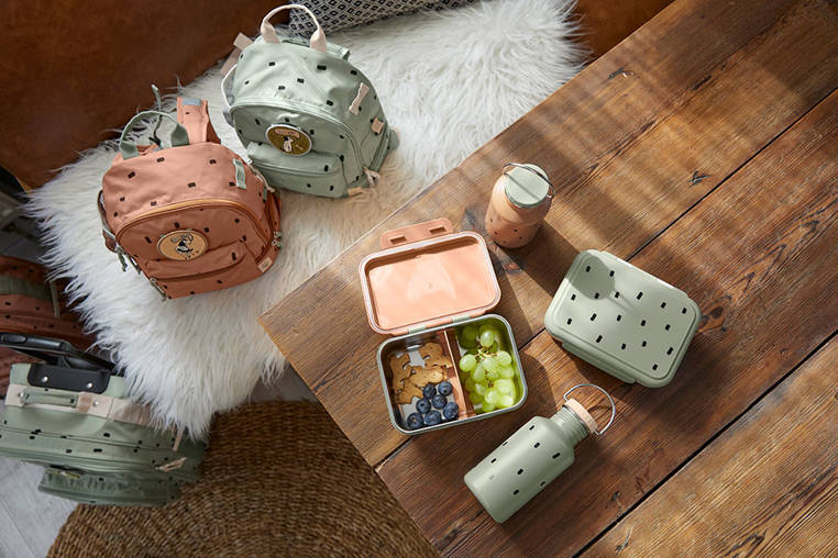 Lassig Plecak Mini Happy Prints Karmelowy 3+