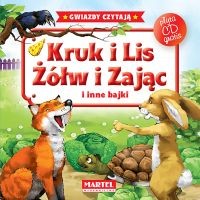 Kruk i lis, żółw i zając - bajki z CD 3+