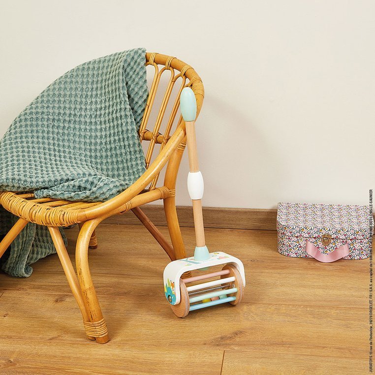 Janod Pchacz Drewniany Walec Pure 18m+