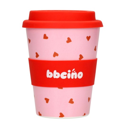 BBCino Zestaw Kubków Mama + Dziecko Sweetheart 350 ml + 240 ml