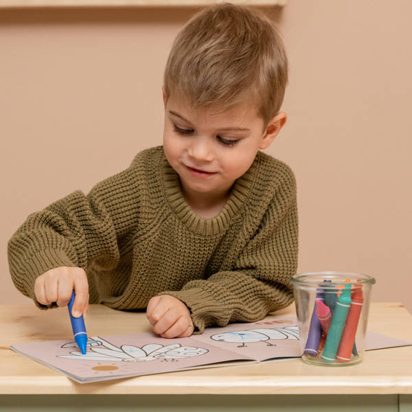 Little Dutch Kredki woskowe 8 sztuk 2+