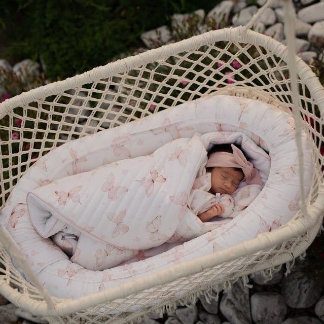 Samiboo Kokon niemowlęcy Motyle 0+ | Fabryka Wafelków