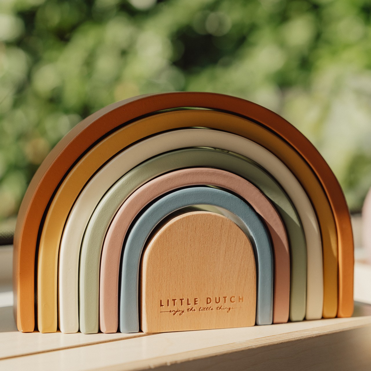 Little Dutch Tęcza Vintage 7el. Drewniana 1+