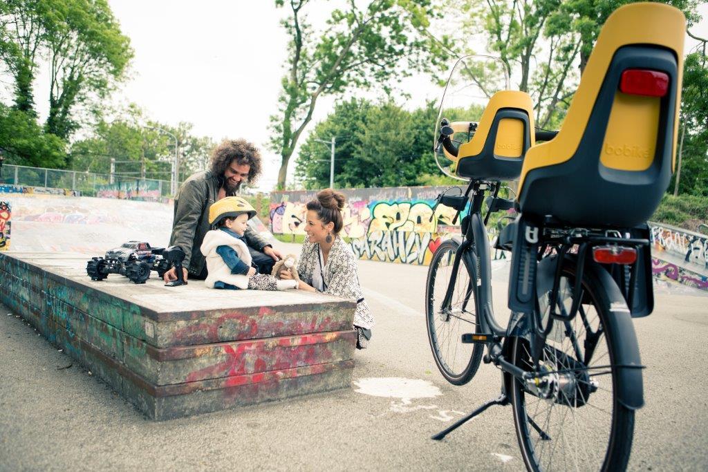 Bobike  Kask dziecięcy ONE Plus XS mighty mustrard   