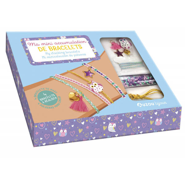Auzou Zestaw Bransoletek z Zawieszkami 6+ | Fabryka Wafelków