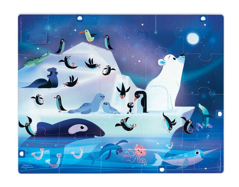 Janod Puzzle z niespodzianką Pod gwiazdami 20el 2+