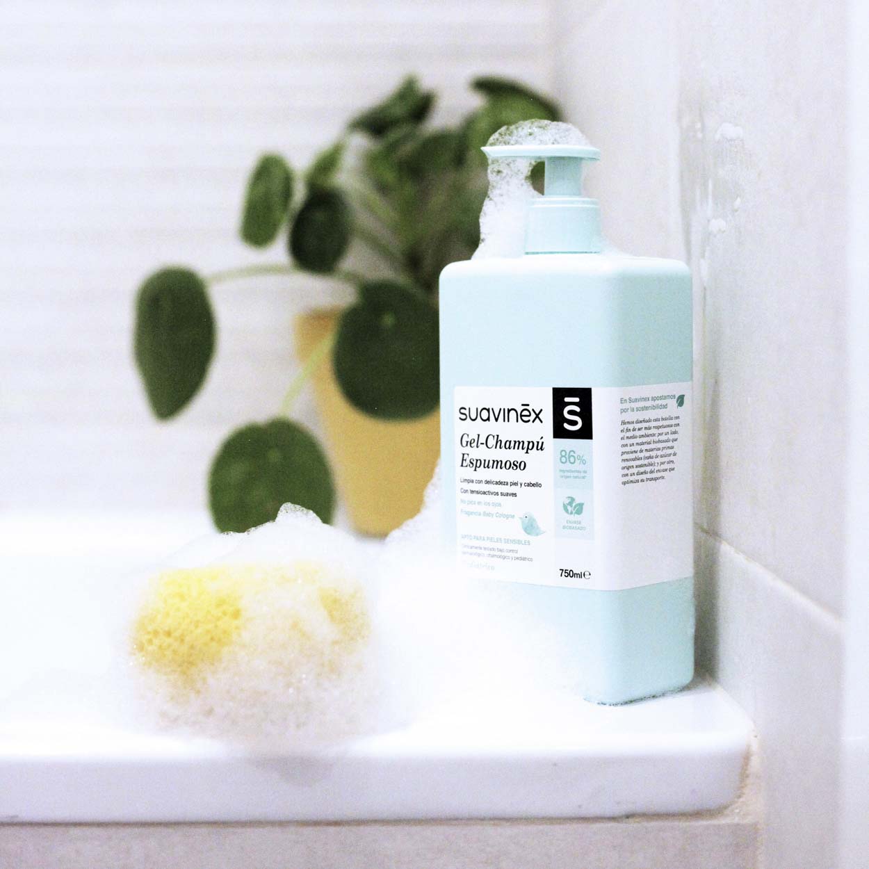 Suavinex Syndet Żel do mycia ciała i włosów 500ml 0+