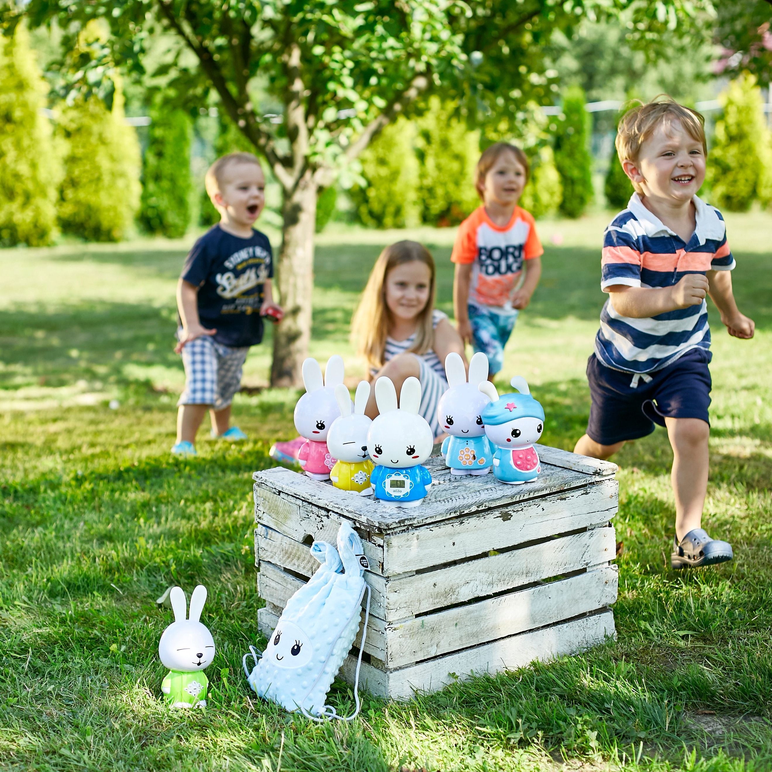 Alilo Króliczek Honey Bunny - fioletowy interaktywny 0+