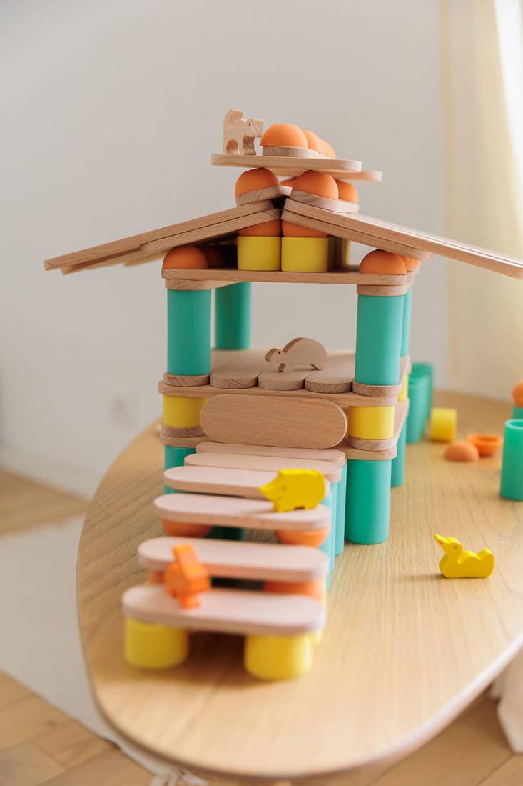 Oppi, Kreatywny Zestaw Konstrukcyjny Stix 108 el. 