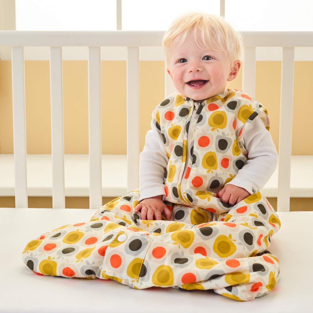 Gro Company Śpiworek Orla Kiely Apple Travel 2.5 tog 6-18 m