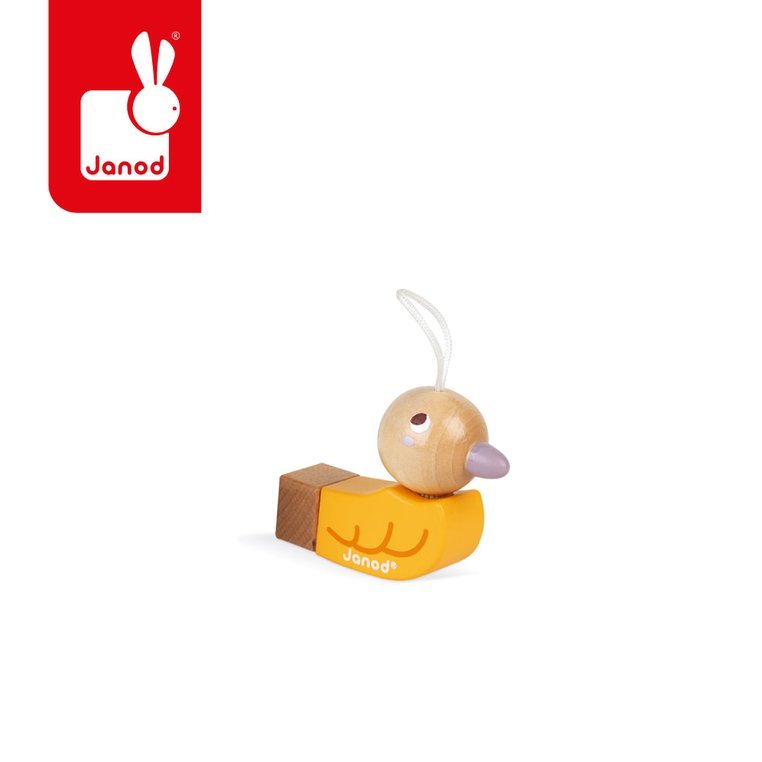 Janod Gwizdek Ptak Pocket 2+ Drewniany