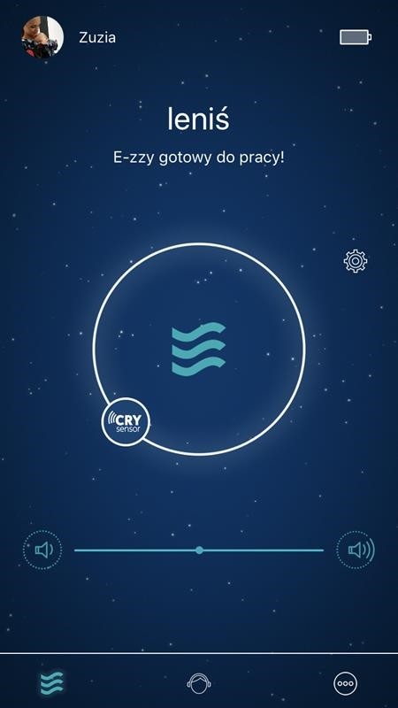 Whisbear Leniwiec E-zzy Szumiący Miś 0+