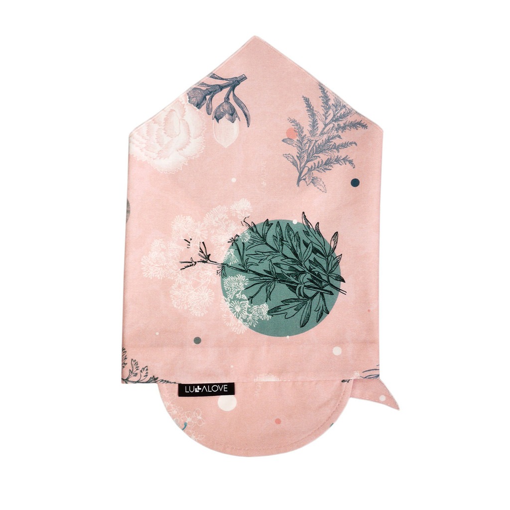 Lullalove Chustka z Daszkiem Rose Garden 0-6m