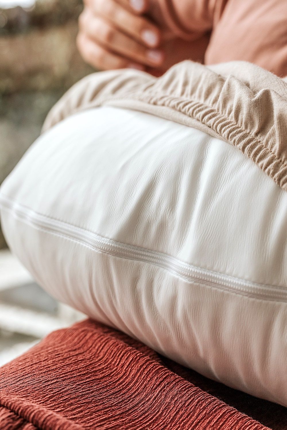 Poofi Wodoodporny Pokrowiec Hygienic do Poduszki do Karmienia 50x60 cm