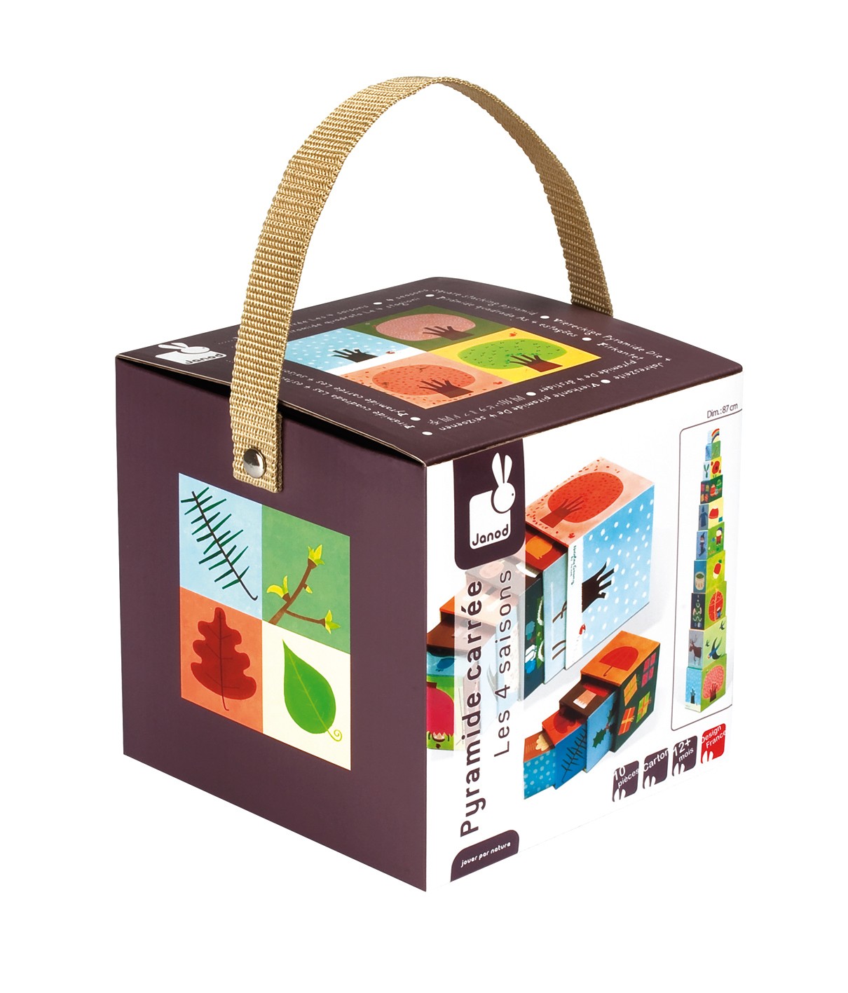 Janod Piramida Pory Roku Kwadraty 12m+