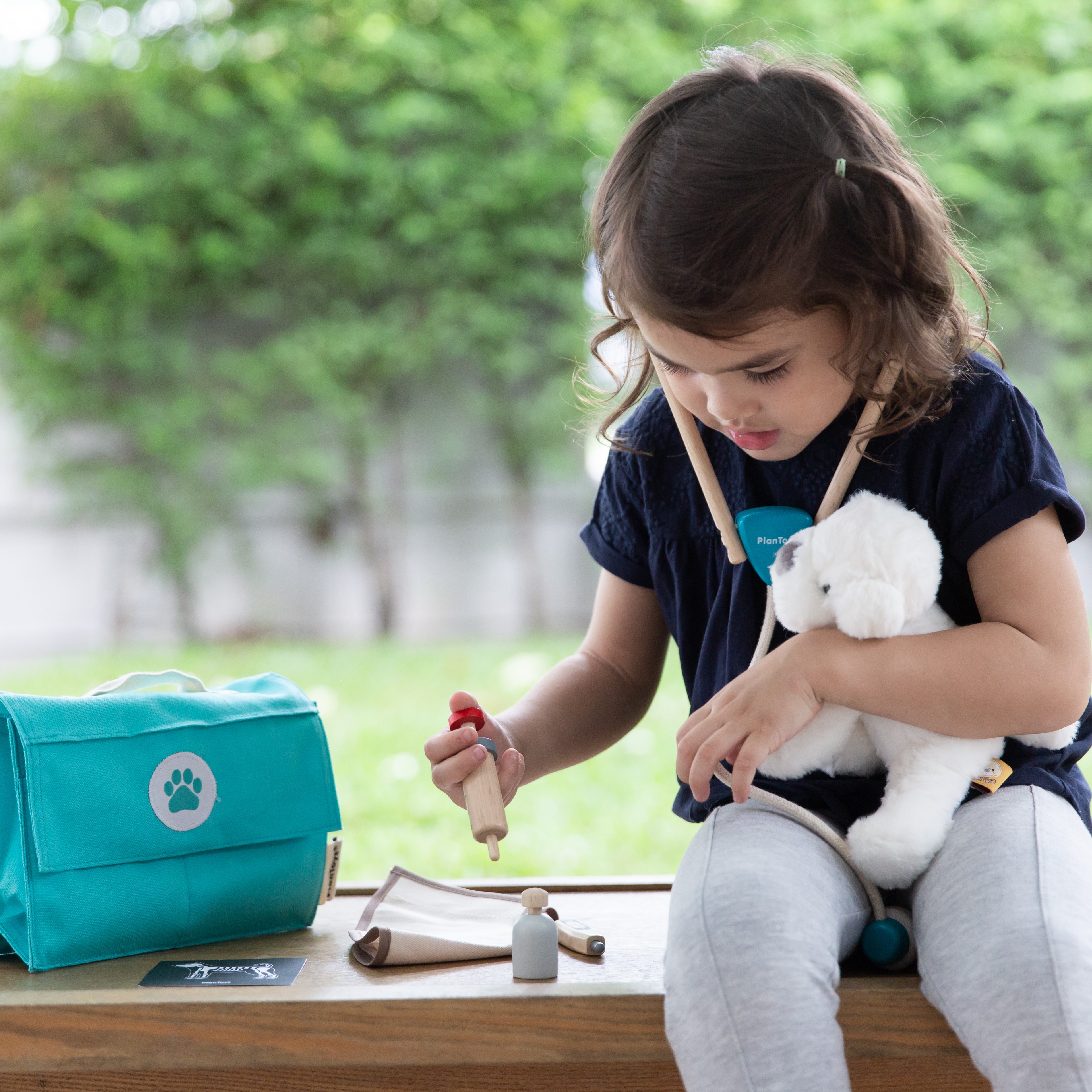 Plan Toys Mały Weterynarz 3+ | Zestaw Lekarski