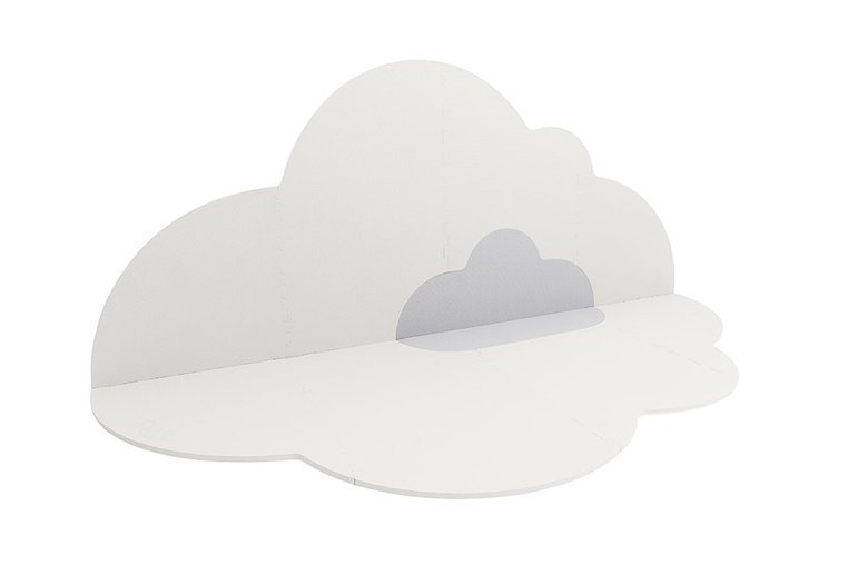 Quut Mata Piankowa Chmurka Playmat Pearl Grey 0+