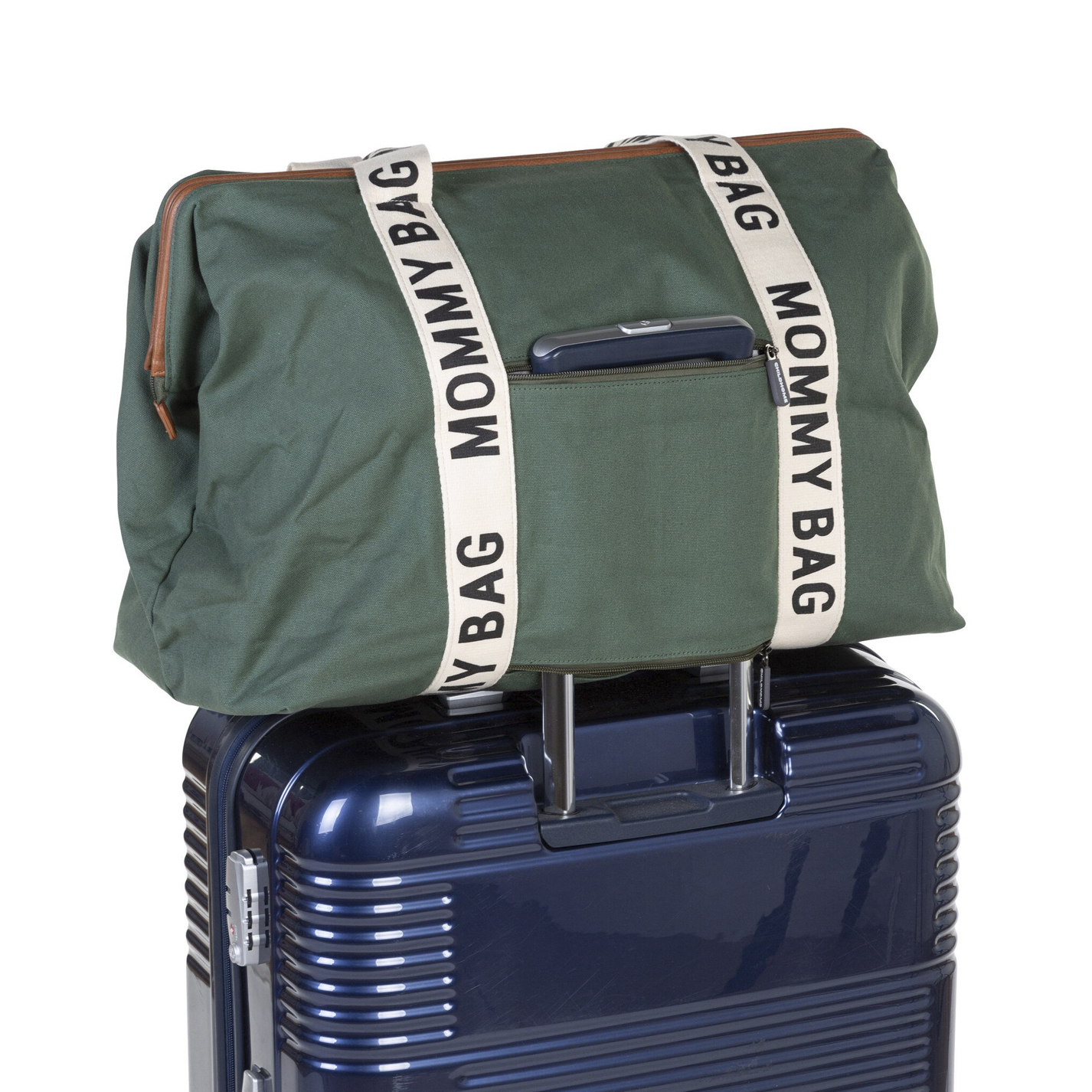 Torba Mommy Bag Signature zielona