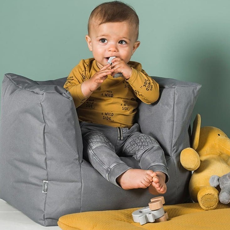 Jollein, Fotel Bean Bag Storm Grey