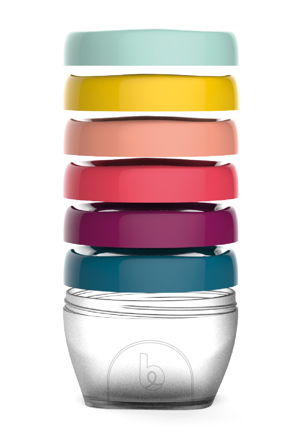 Babymoov Pojemniczki Babybols 250 ml (6 szt.) 6m+